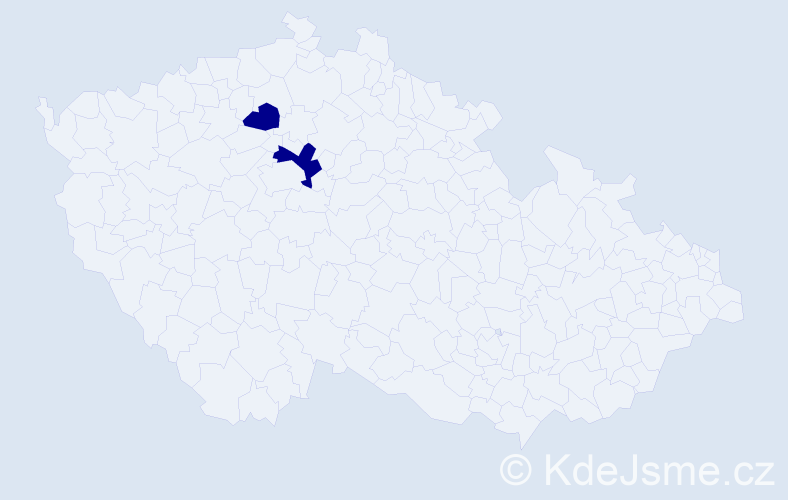 Jméno: 'Trong Van', počet výskytů 2 v celé ČR