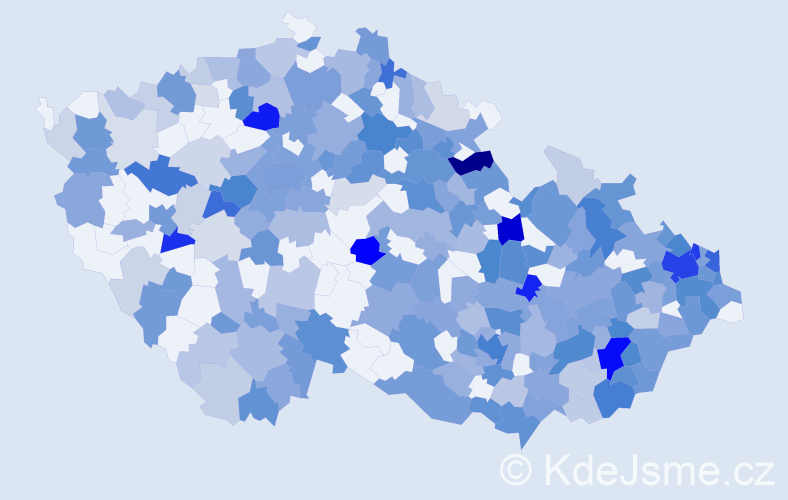 Jméno: 'Matyas', počet výskytů 577 v celé ČR