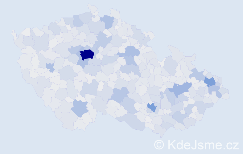 Jméno: 'Vojtěch', počet výskytů 50172 v celé ČR