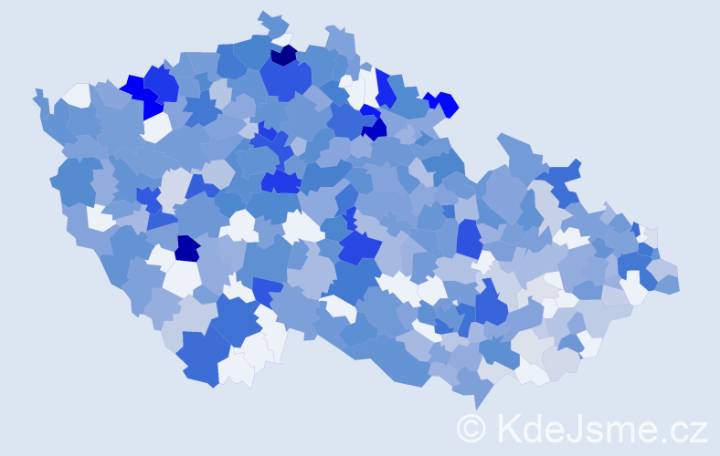 Jméno: 'Leontýna', počet výskytů 877 v celé ČR