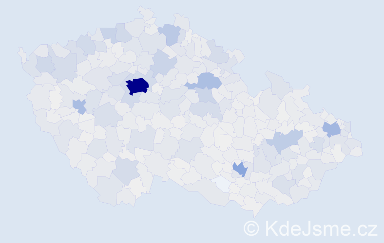 Jméno: 'Diana', počet výskytů 4254 v celé ČR