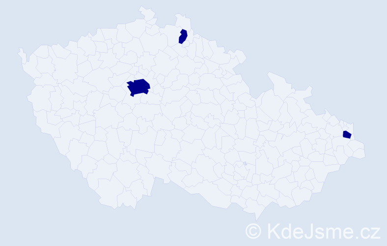Jméno: 'Sloboda', počet výskytů 3 v celé ČR