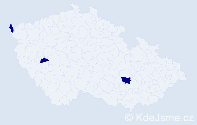 Jméno: 'Munkhzol', počet výskytů 3 v celé ČR
