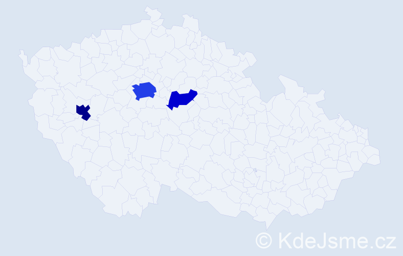 Jméno: 'Abror', počet výskytů 10 v celé ČR