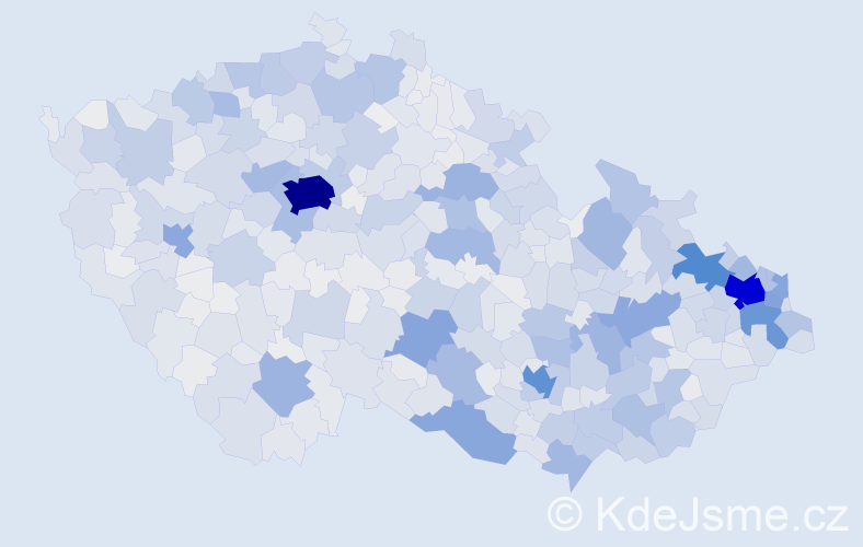 Jméno: 'Kamil', počet výskytů 14114 v celé ČR