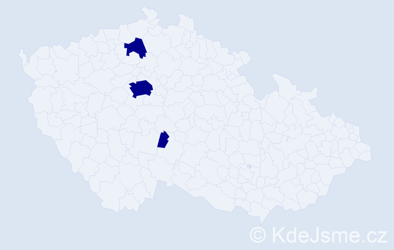 Jméno: 'Adam Andrej', počet výskytů 3 v celé ČR