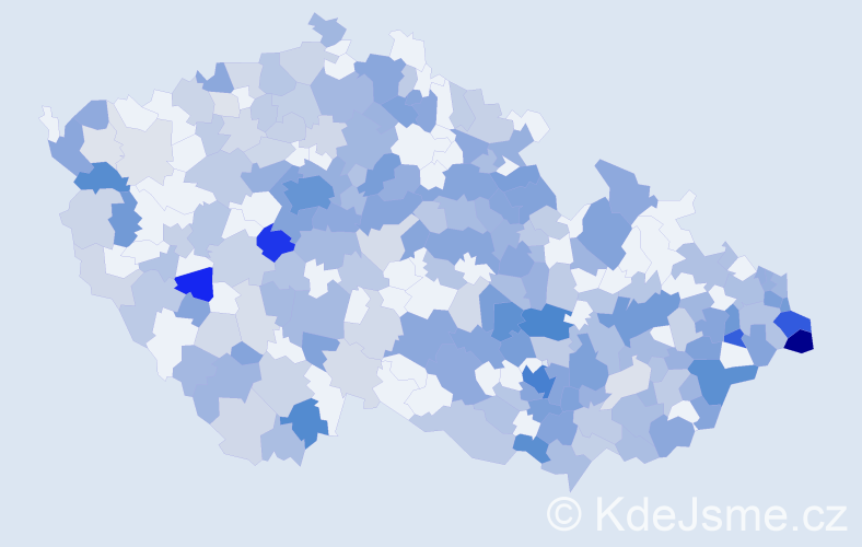 Jméno: 'Noemi', počet výskytů 552 v celé ČR