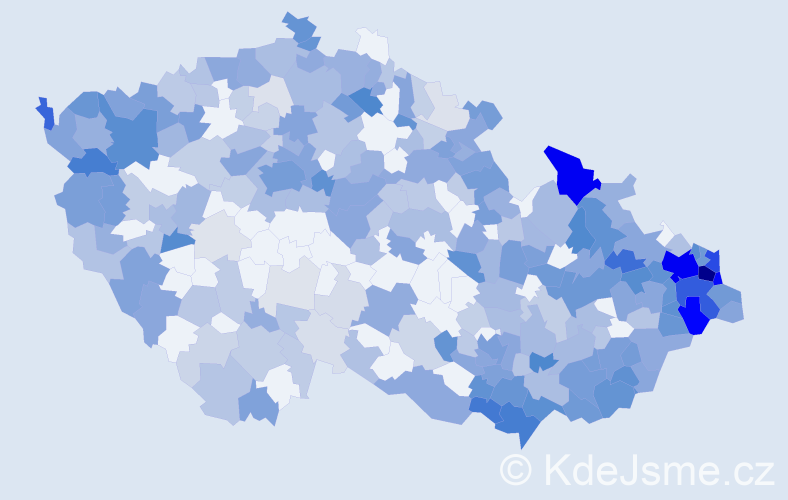 Jméno: 'Ľudmila', počet výskytů 783 v celé ČR