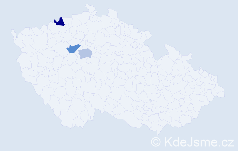 Jméno: 'Leposava', počet výskytů 4 v celé ČR