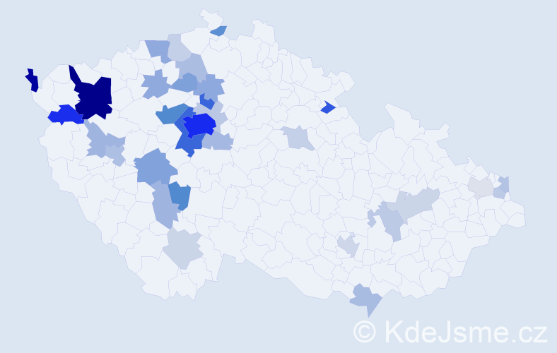 Jméno: 'Daniil', počet výskytů 108 v celé ČR