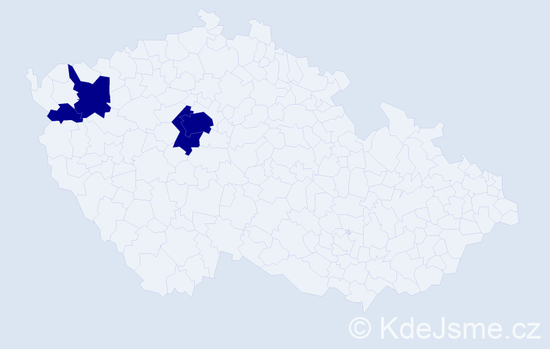 Jméno: 'Hong Tuyen', počet výskytů 4 v celé ČR