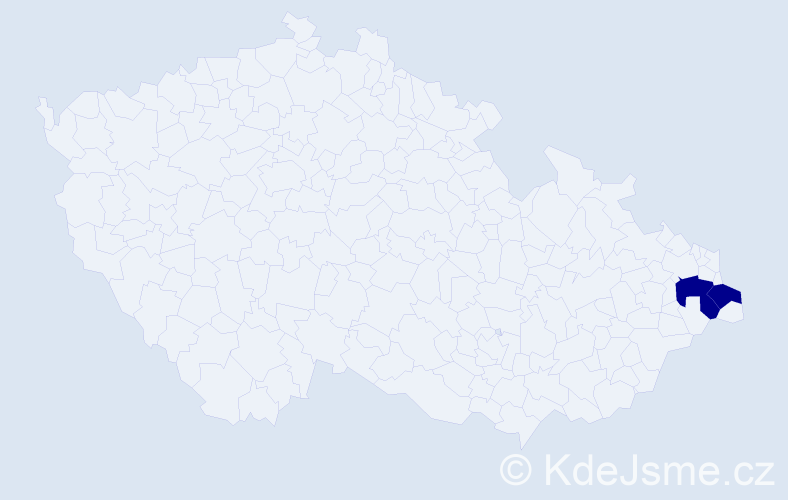 Jméno: 'Daniel Lucas', počet výskytů 2 v celé ČR