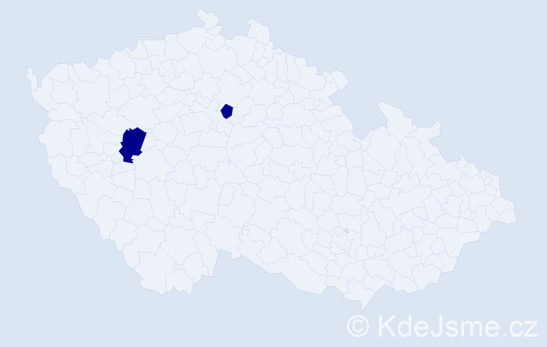 Jméno: 'Matyáš Ferdinand', počet výskytů 2 v celé ČR
