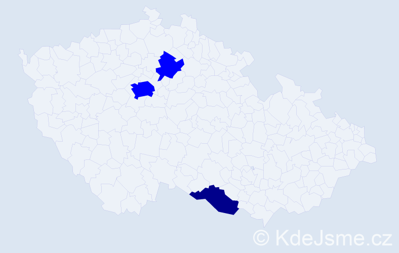 Jméno: 'Diem Quynh', počet výskytů 4 v celé ČR