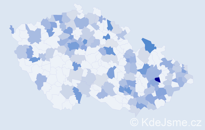 Jméno: 'Thea', počet výskytů 269 v celé ČR