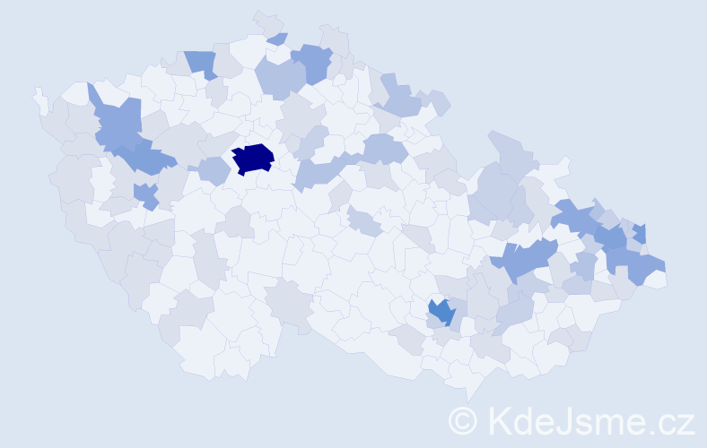 Jméno: 'Edmund', počet výskytů 198 v celé ČR