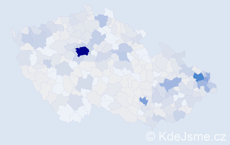Jméno: 'Janka', počet výskytů 1006 v celé ČR