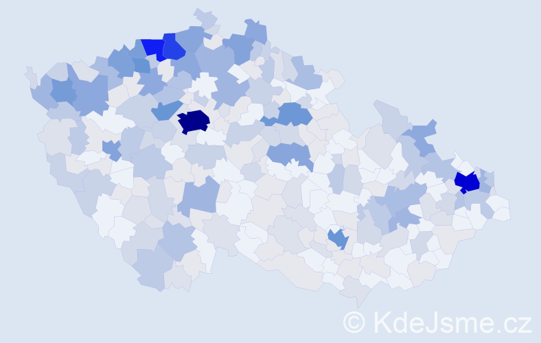 Jméno: 'Gejza', počet výskytů 732 v celé ČR