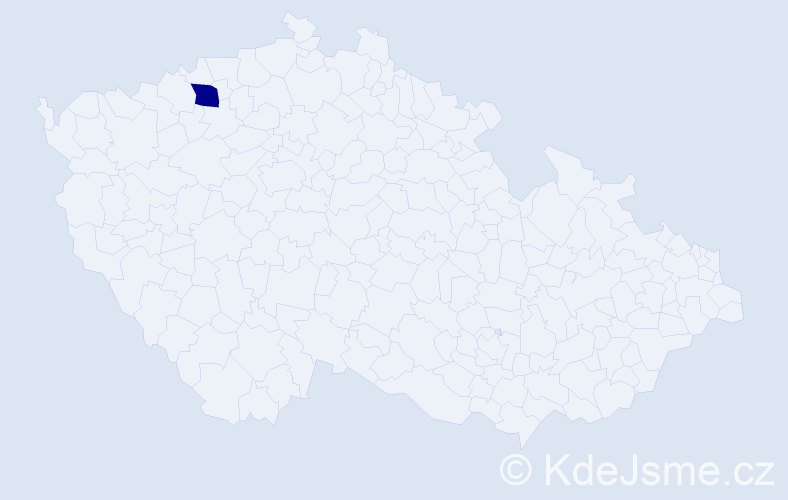 Jméno: 'Daniel Pawel', počet výskytů 1 v celé ČR