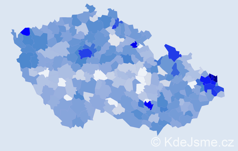 Jméno: 'Katarína', počet výskytů 1989 v celé ČR