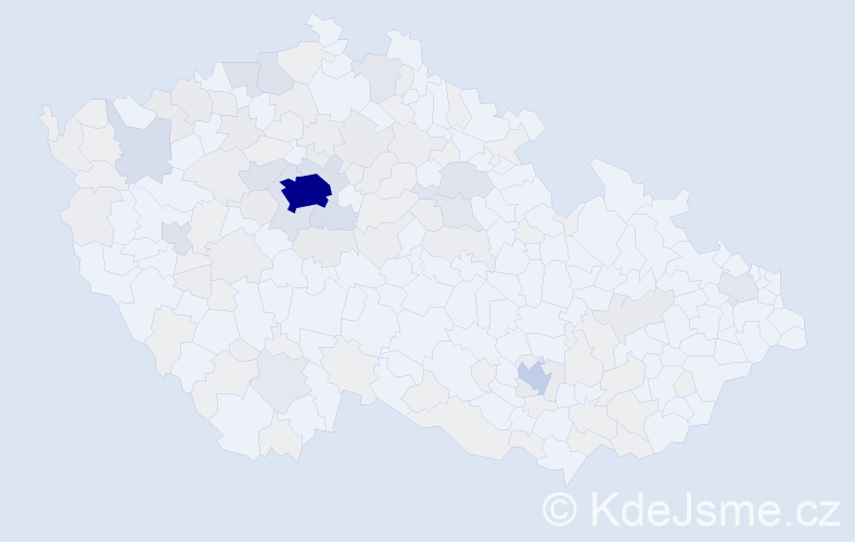 Jméno: 'Vyacheslav', počet výskytů 393 v celé ČR