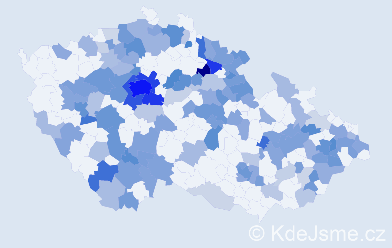 Jméno: 'Mikoláš', počet výskytů 314 v celé ČR