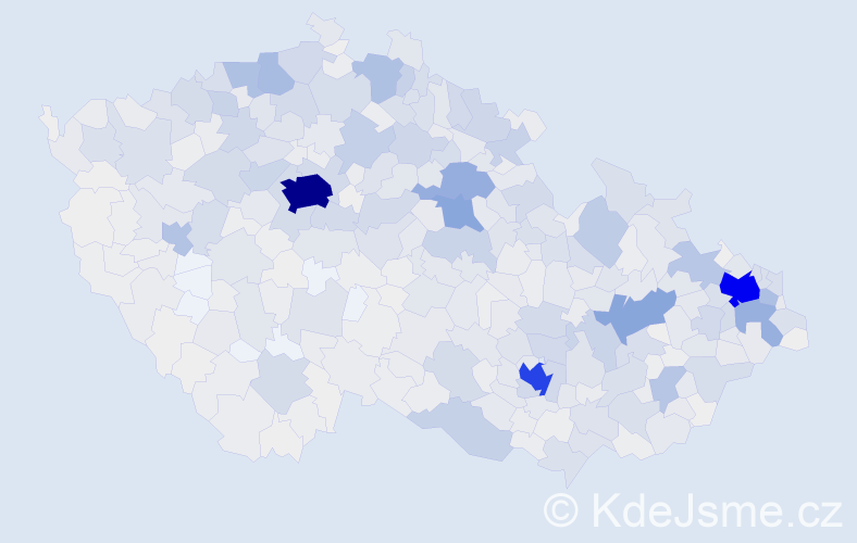 Jméno: 'Alenka', počet výskytů 2755 v celé ČR