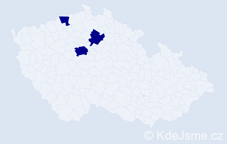 Jméno: 'Xuan Cu', počet výskytů 3 v celé ČR