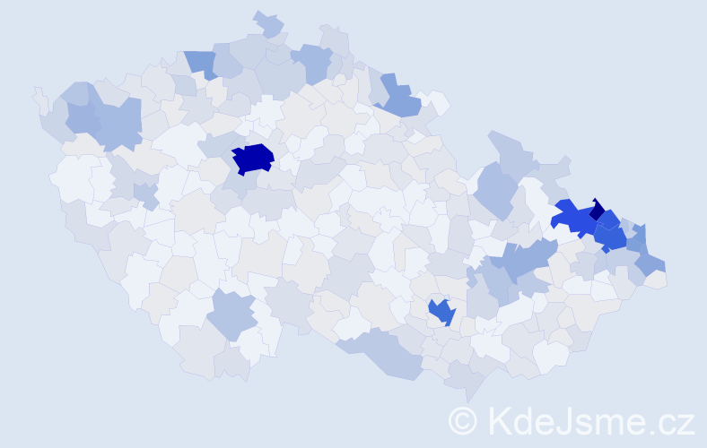 Jméno: 'Alfred', počet výskytů 782 v celé ČR