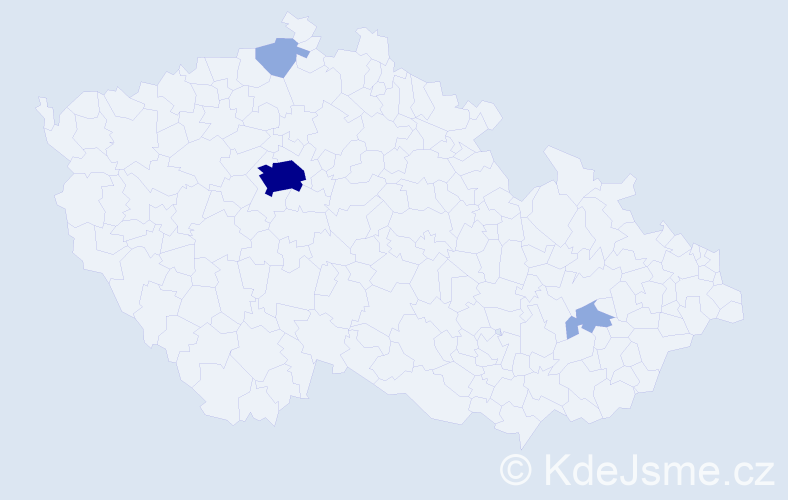 Jméno: 'Xuan Loc', počet výskytů 8 v celé ČR