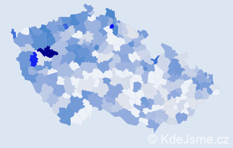 Jméno: 'Bartoloměj', počet výskytů 712 v celé ČR