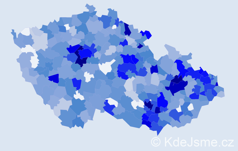 Jméno: 'Stela', počet výskytů 1250 v celé ČR