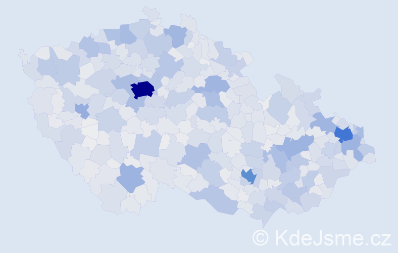 Jméno: 'Dominik', počet výskytů 27451 v celé ČR