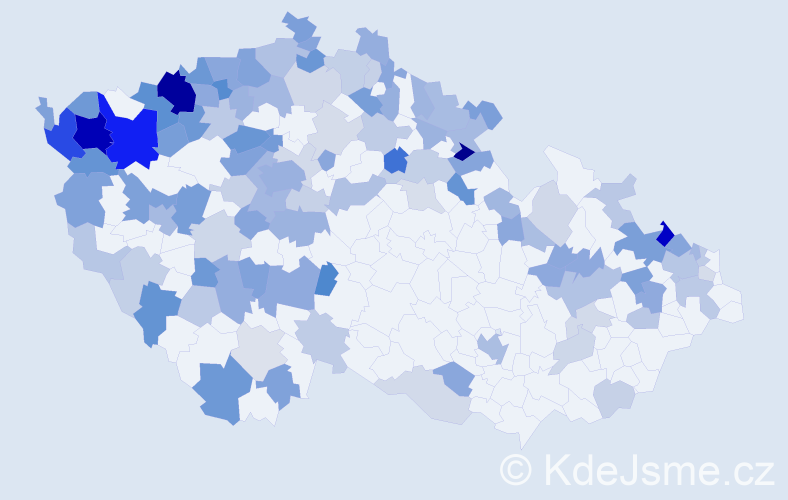 Jméno: 'Gisela', počet výskytů 243 v celé ČR