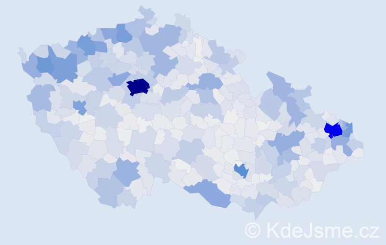Jméno: 'Štefan', počet výskytů 9183 v celé ČR