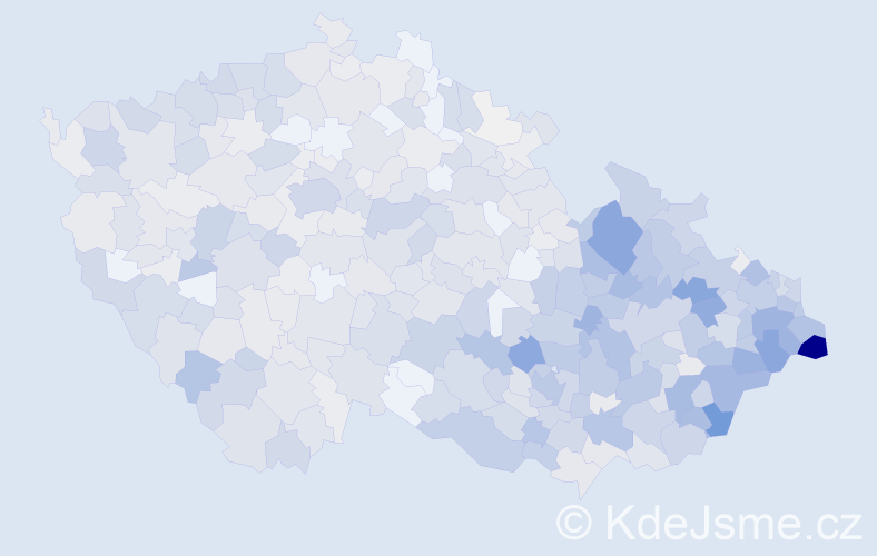 Jméno: 'Aloisie', počet výskytů 1829 v celé ČR