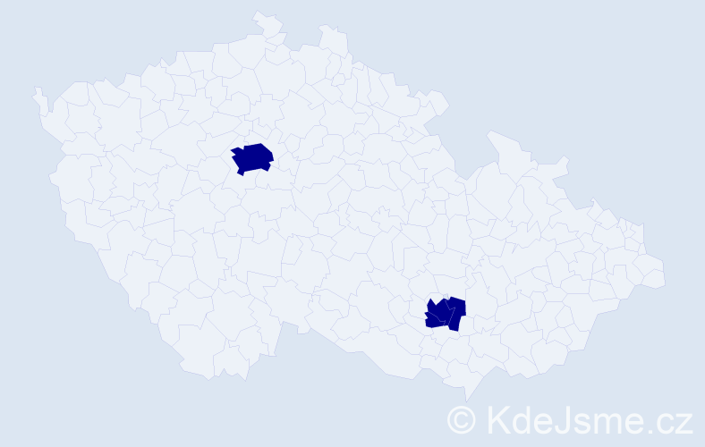 Jméno: 'Saeed', počet výskytů 3 v celé ČR