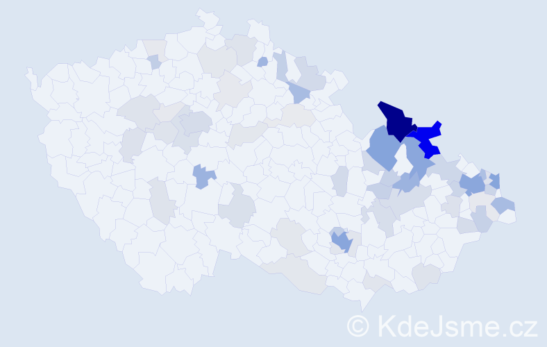 Jméno: 'Eleni', počet výskytů 179 v celé ČR