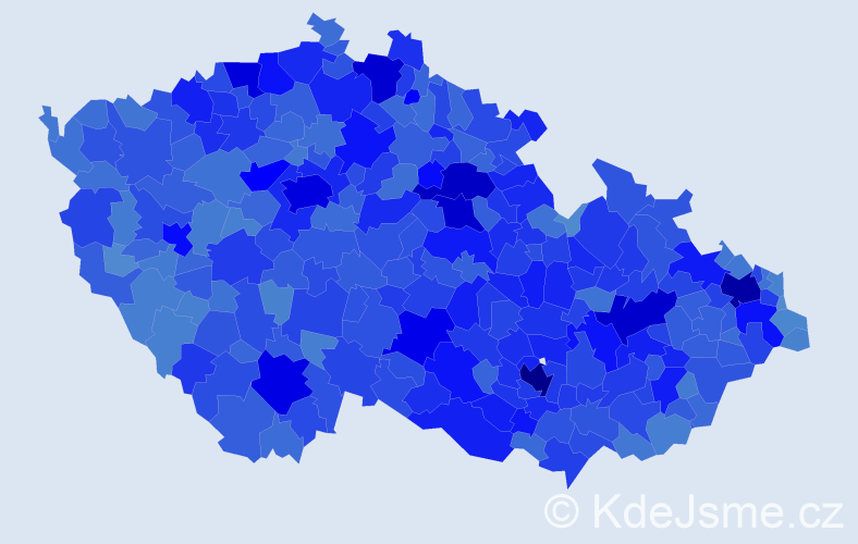 Jméno: 'Lenka', počet výskytů 119716 v celé ČR