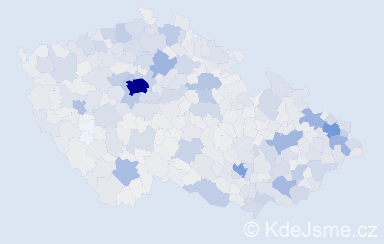 Jméno: 'Přemysl', počet výskytů 5248 v celé ČR
