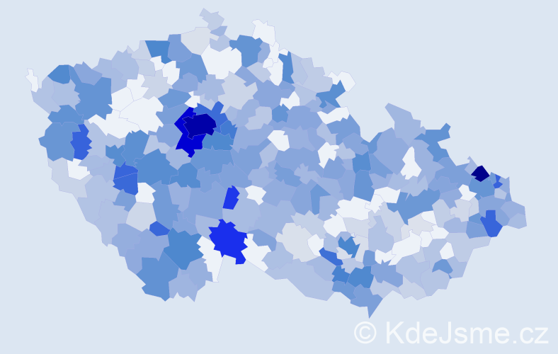 Jméno: 'Matylda', počet výskytů 767 v celé ČR