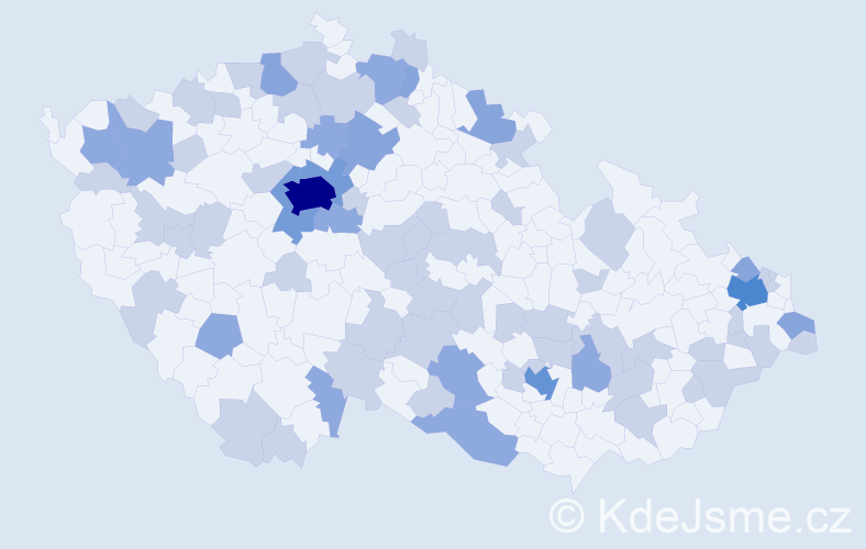 Jméno: 'Lída', počet výskytů 123 v celé ČR