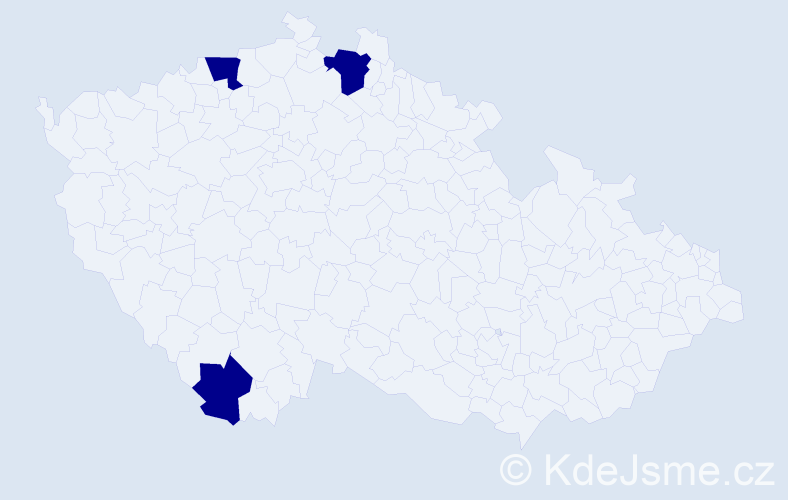 Jméno: 'František Matyáš', počet výskytů 3 v celé ČR