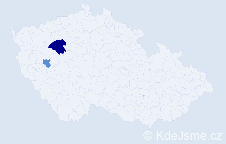 Jméno: 'Trong Hien', počet výskytů 2 v celé ČR