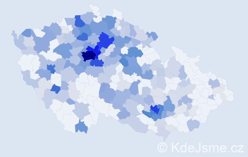 Jméno: 'Anatoliy', počet výskytů 858 v celé ČR