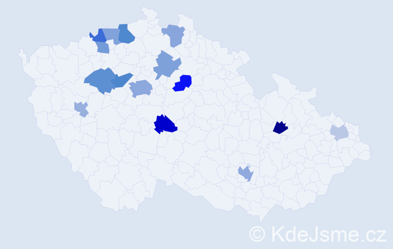 Jméno: 'Quynh Anh', počet výskytů 23 v celé ČR