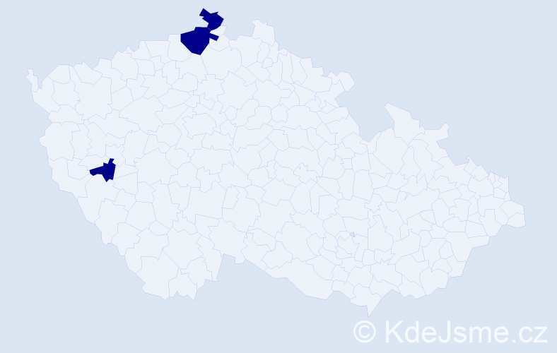 Jméno: 'Raik', počet výskytů 3 v celé ČR