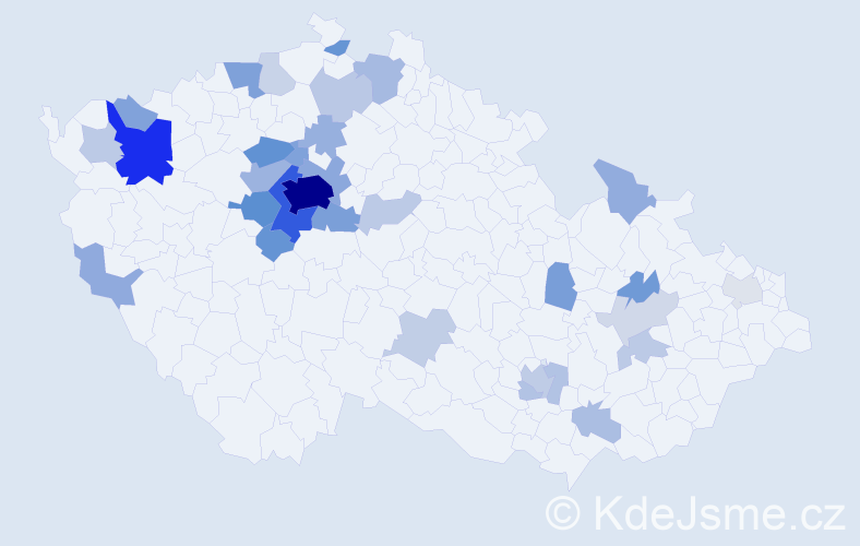 Jméno: 'Dmitriy', počet výskytů 137 v celé ČR