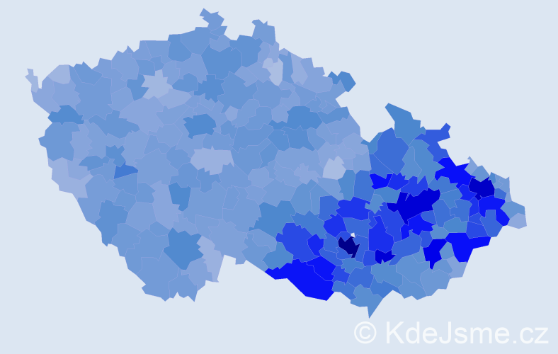 Jméno: 'Drahomíra', počet výskytů 15038 v celé ČR