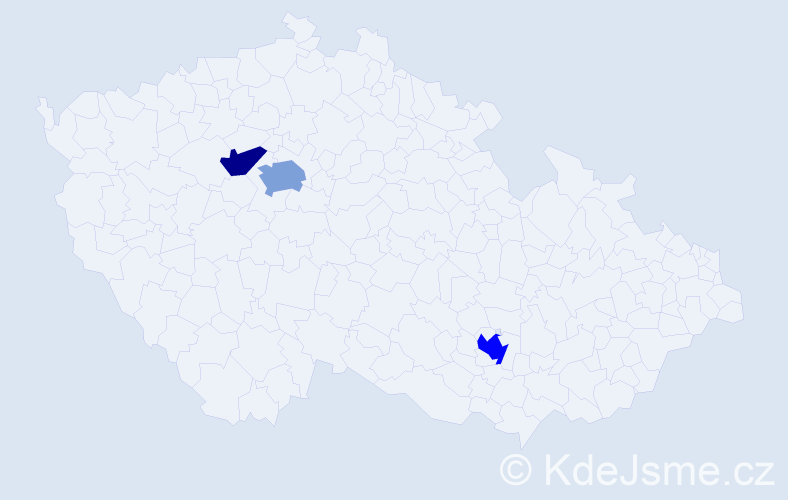 Jméno: 'Andrew Joseph', počet výskytů 5 v celé ČR